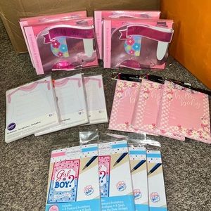 Baby shower stuff